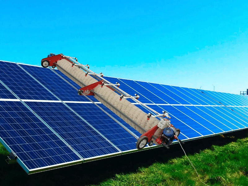 Обладнання для очищення сонячних панелей